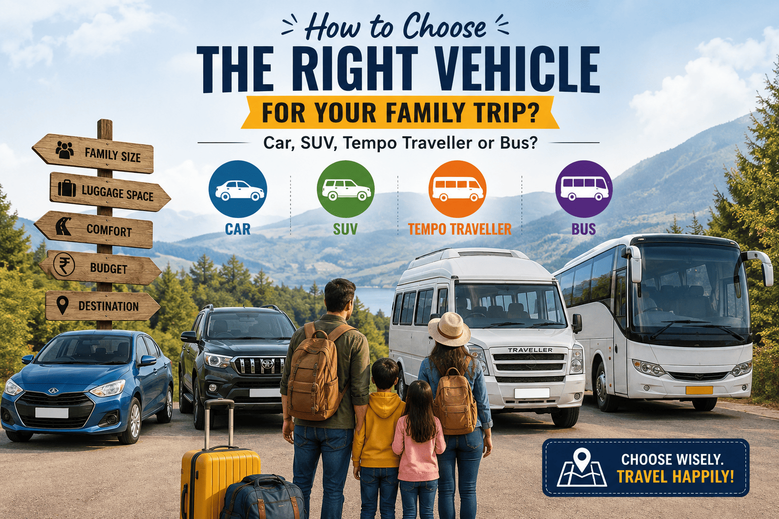 Rent a vehicle from chennai